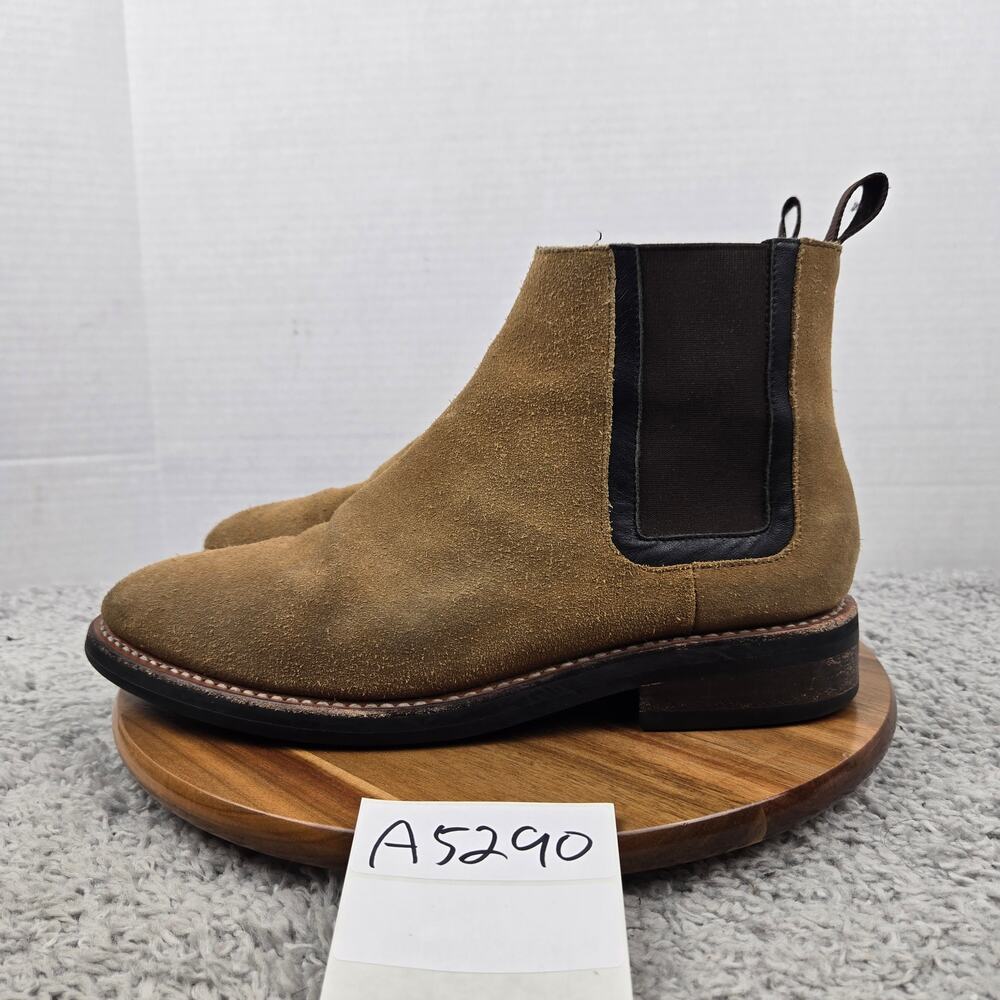 Thursday Boot Company Mens 10.5 Duke Honey Suede Tan Casual Daily Chelsea Boots